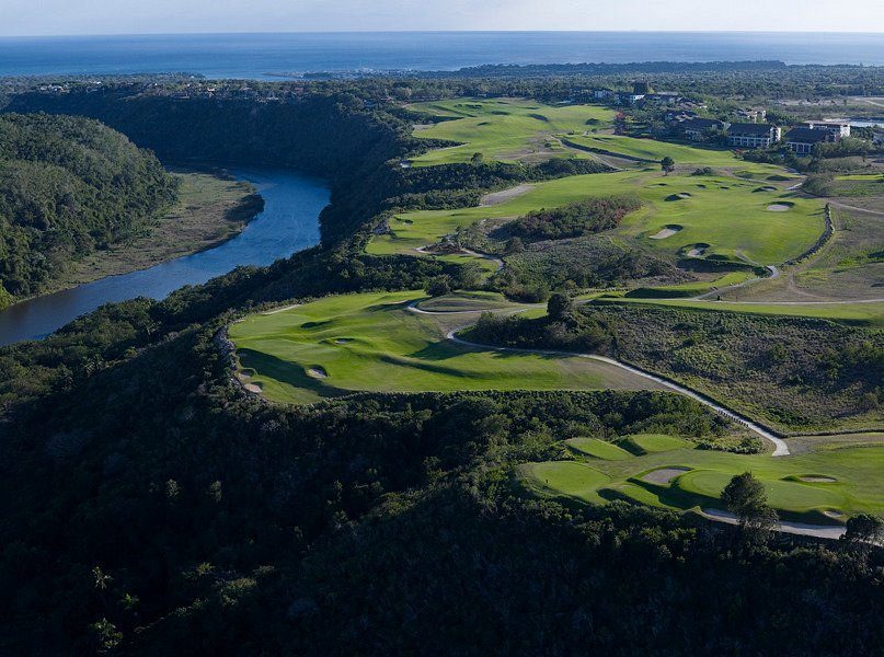 Dye Fore en Casa de Campo, sobre el río Chavón