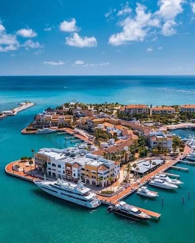 Cap Cana Marina from above
